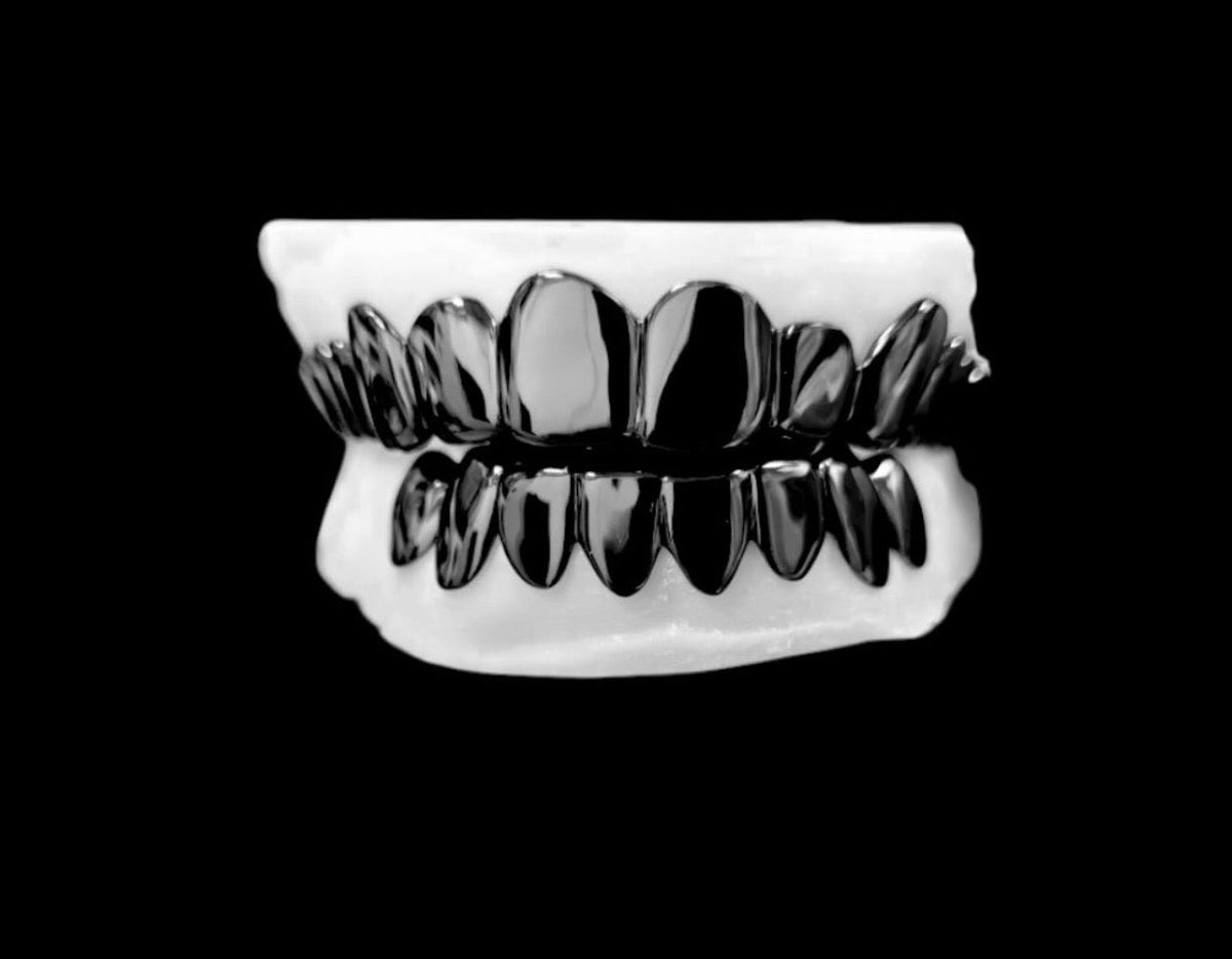 Black Full Set 12×8 — srebro 925